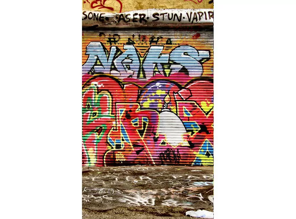 DIMEX fototapeta Grafity z ulice MS-2-0321 - 150 x 250 cm