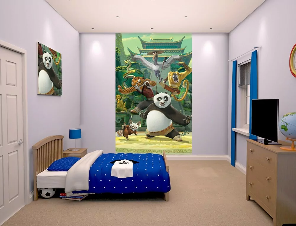 Walltastic fototapeta Kung Fu Panda 152,4 x 243,8 cm