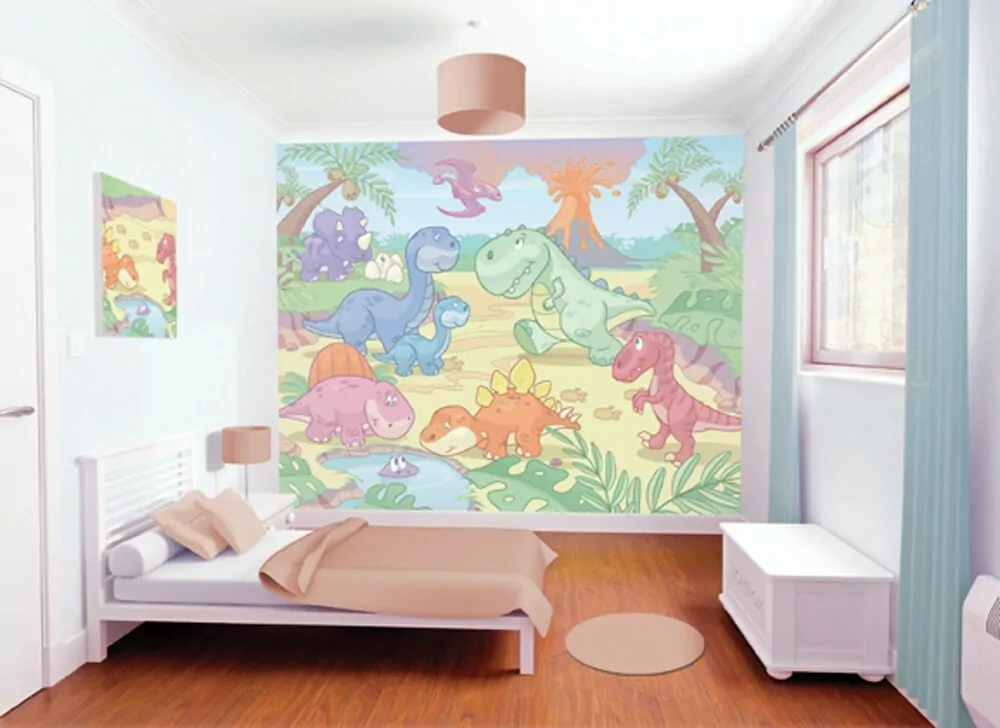Fototapeta Walltastic Baby Dino 304,8 x 243,8 cm