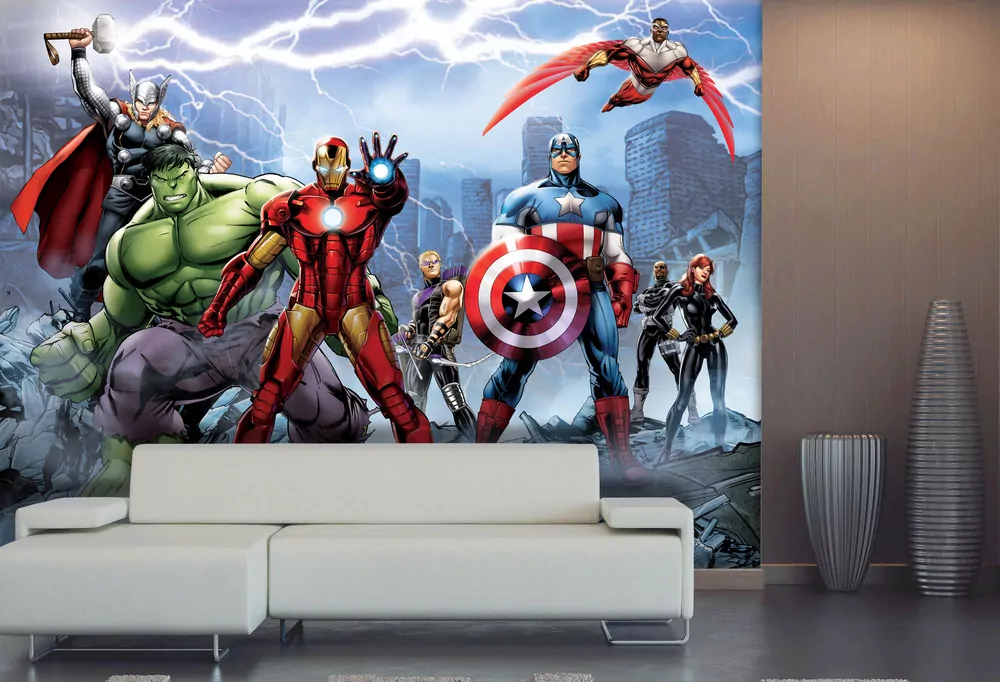 AG Design fototapeta FTDN XXL 5027 Avengers 360 x 270 cm