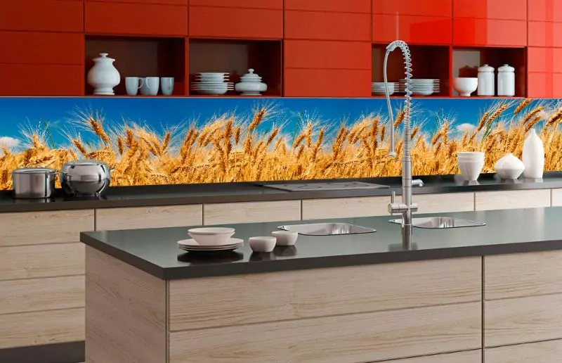 Fototapeta Dimex Wheat Field KI350-011 | 350 x 60 cm