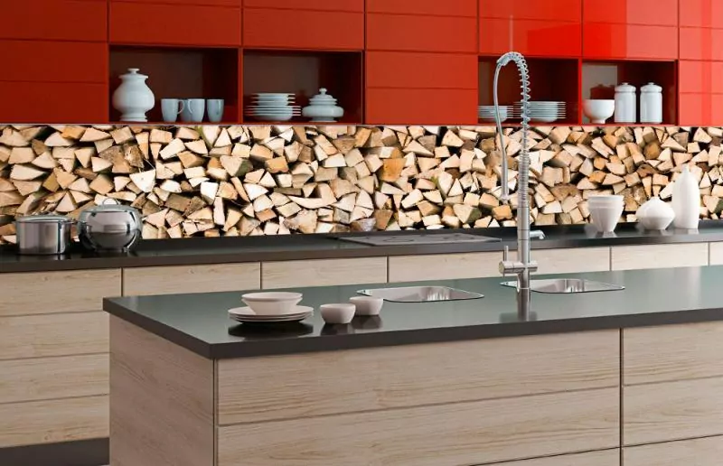 Fototapeta Dimex Timber Logs KI350-031 | 350 x 60 cm