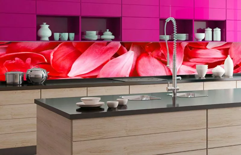 Fototapeta Dimex Red Petals KI350-056 | 350 x 60 cm