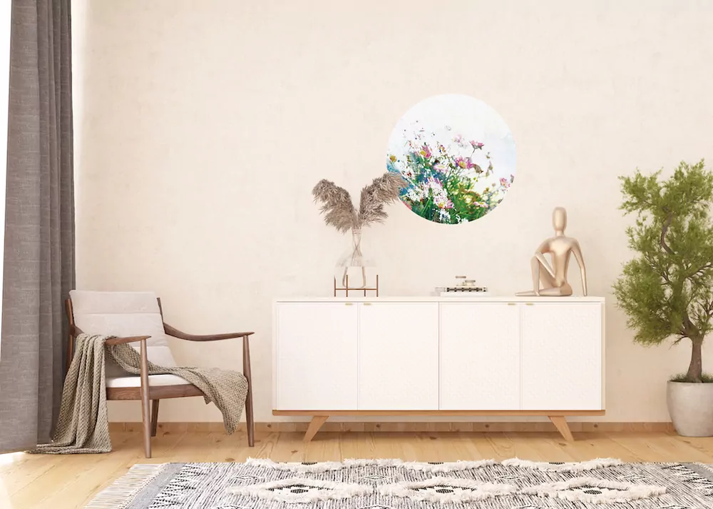 Samolepiaca fototapeta CR3201 Field Flowers 70 x 70 cm