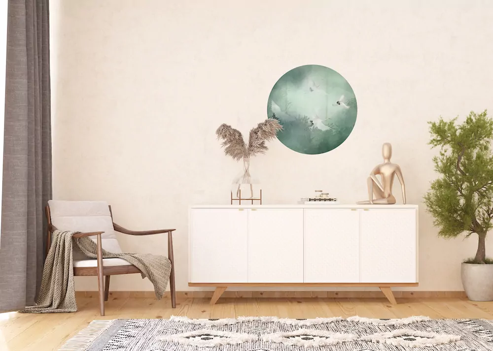 Samolepiaca fototapeta CR3232 Cranes 70 x 70 cm