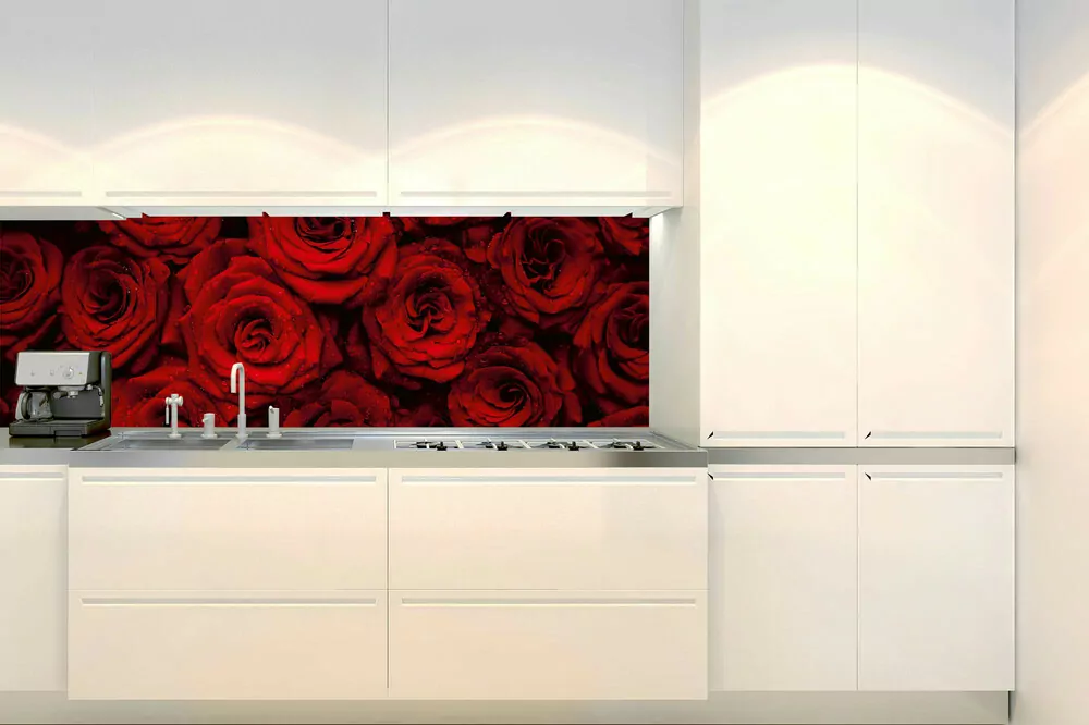 Fototapeta Dimex Červené ruže KI180-132 | 180 x 60 cm
