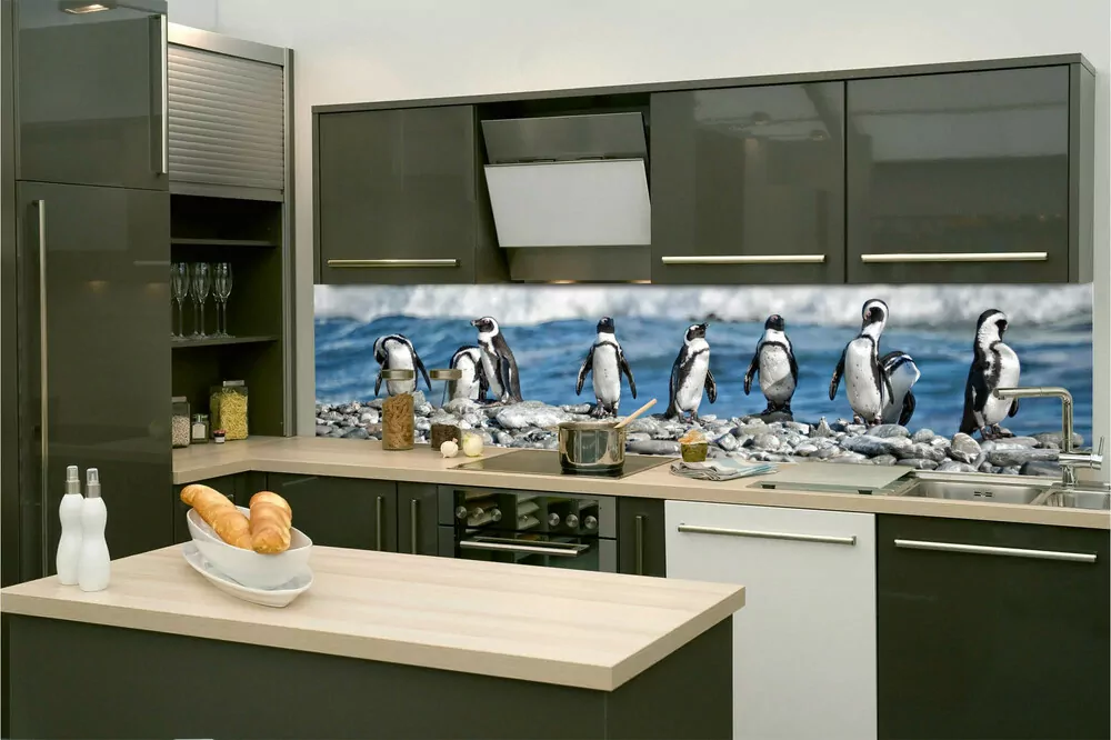 Fototapeta Dimex Tučniaky KI260-112 | 260 x 60 cm
