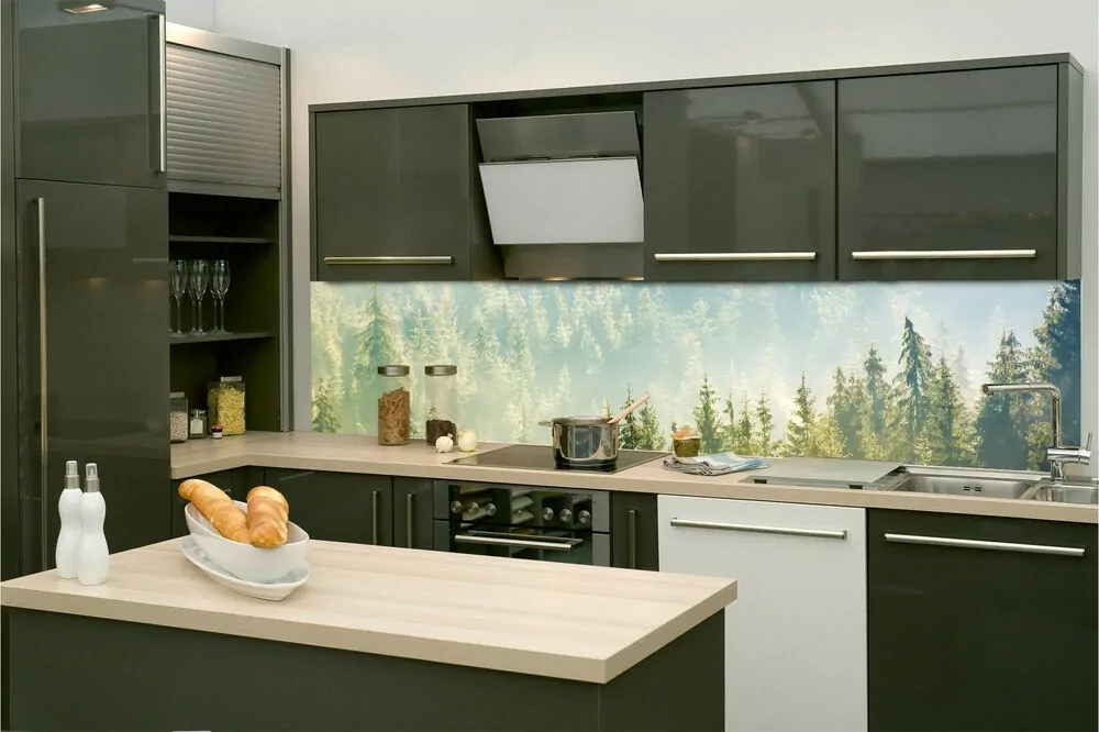Fototapeta Dimex Hmla nad lesom KI260-141 | 260 x 60 cm