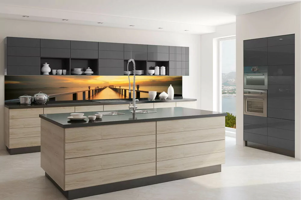 Fototapeta Dimex Drevený most KI350-114 | 350 x 60 cm