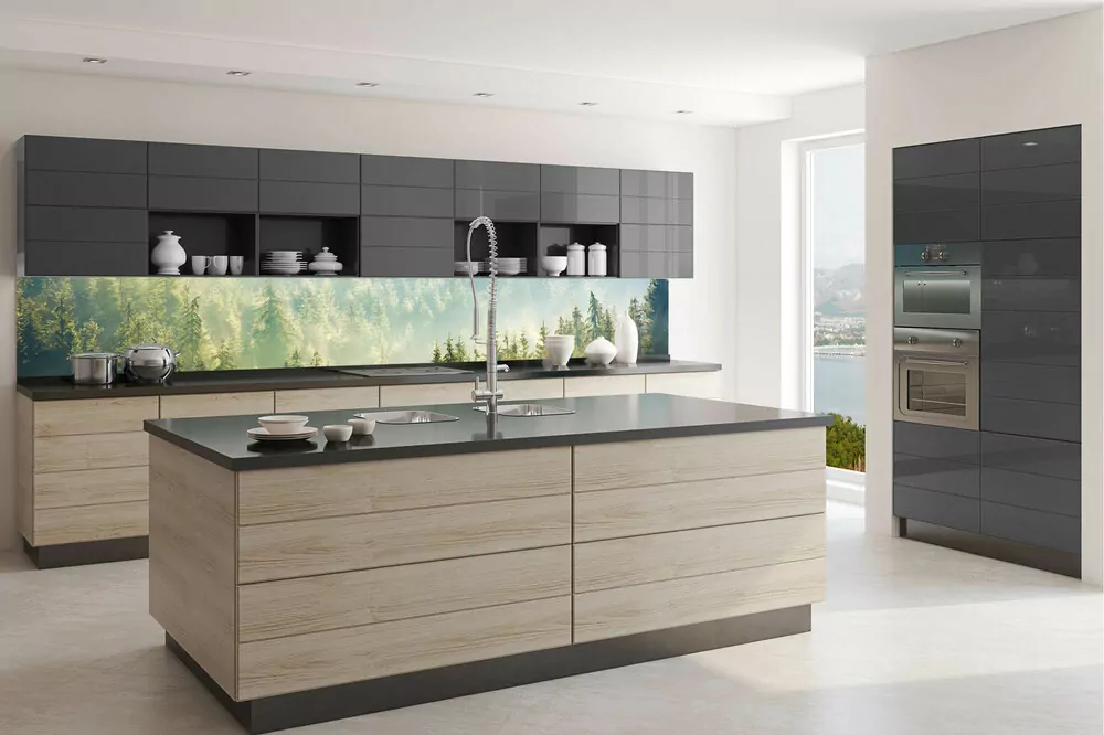 Fototapeta Dimex Hmla nad lesom KI350-141 | 350 x 60 cm