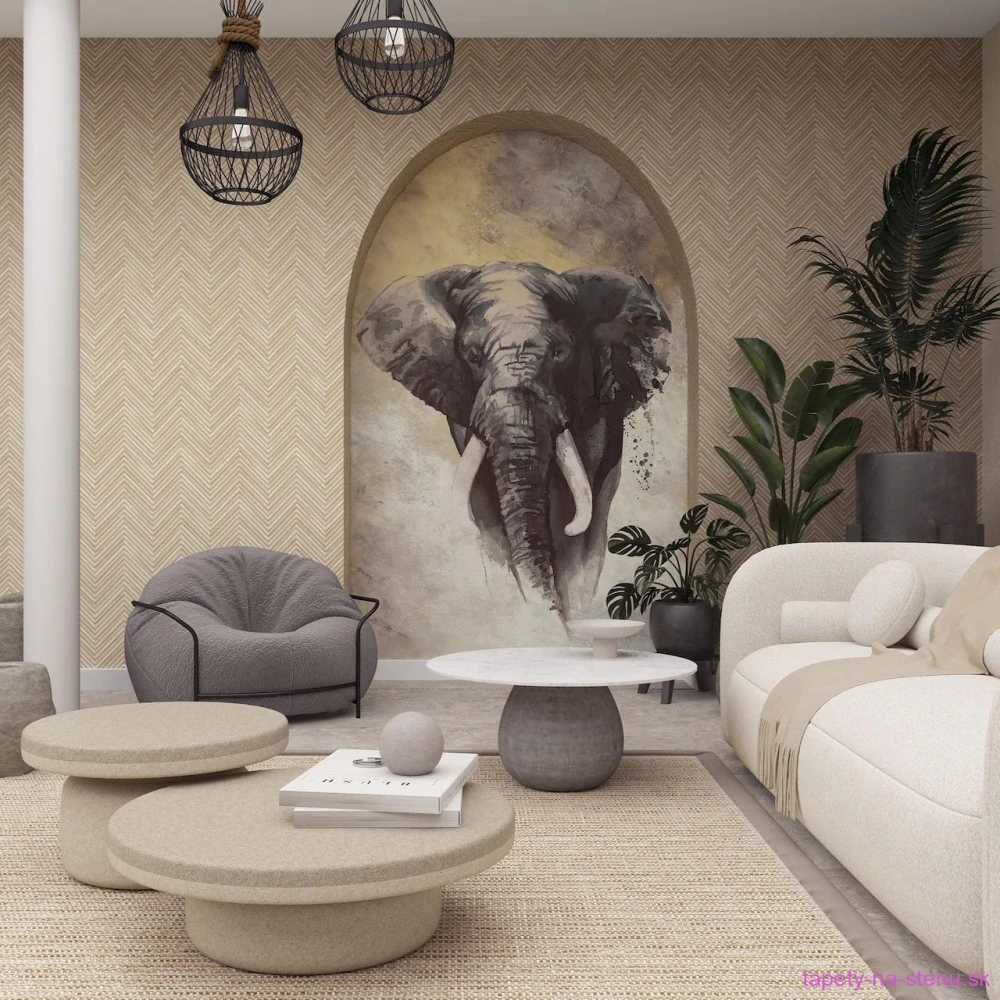 Marburg tapeta na stenu 33376 Travertino 0,53 x 10,05 m