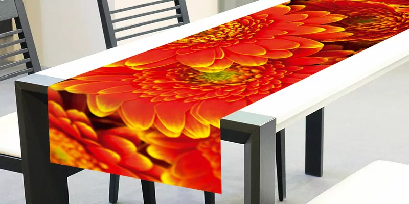 Behúň na stôl Gerbera TS-004 | 40 x 140 cm