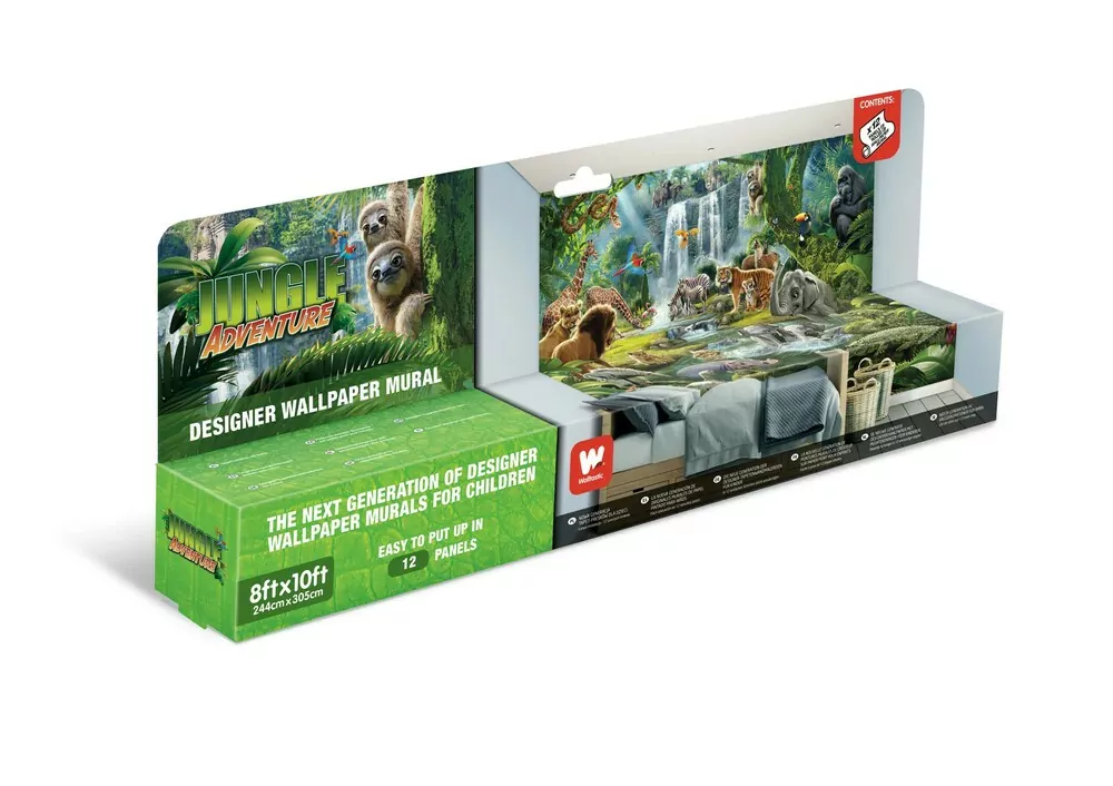 Walltastic fototapeta Jungle 304,8 x 243,8 cm