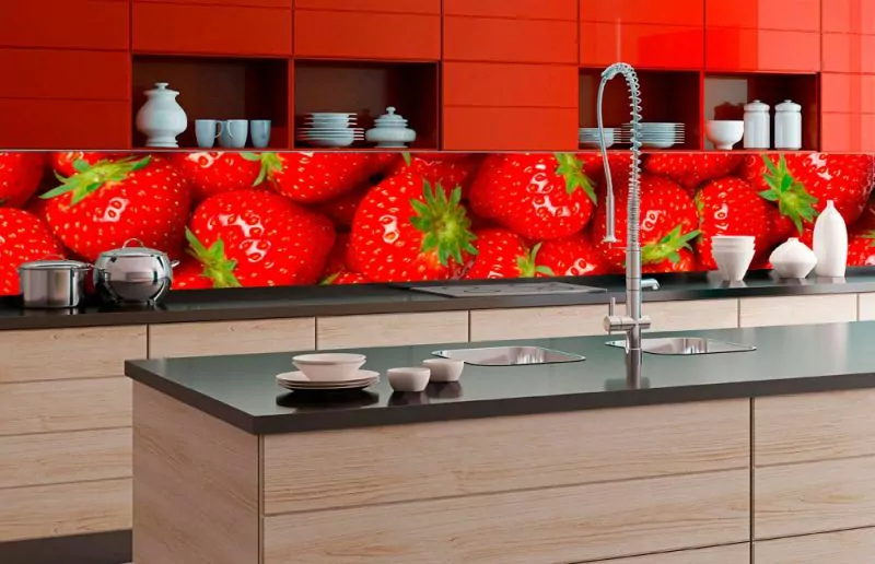 Fototapeta Dimex Strawberry KI350-025 | 350 x 60 cm