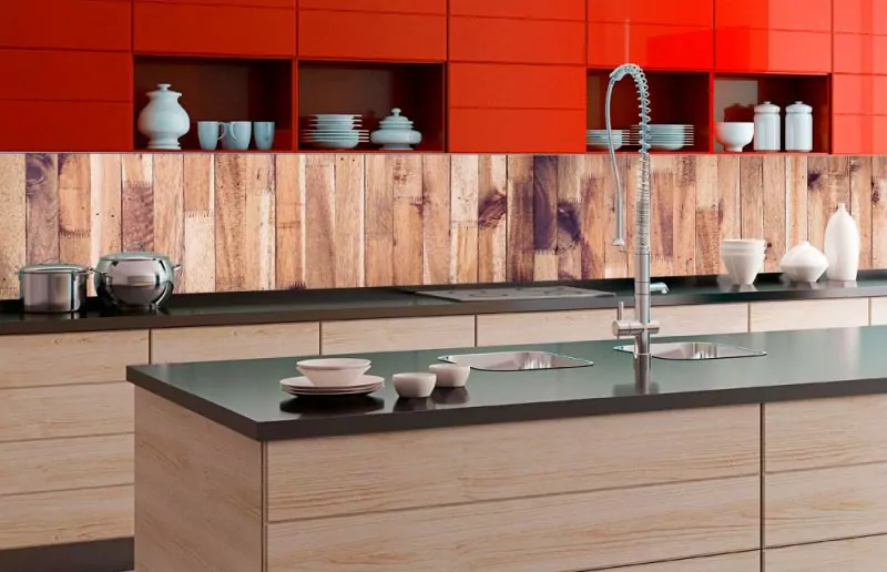 Fototapeta Dimex Timber Wall KI350-086 | 350 x 60 cm