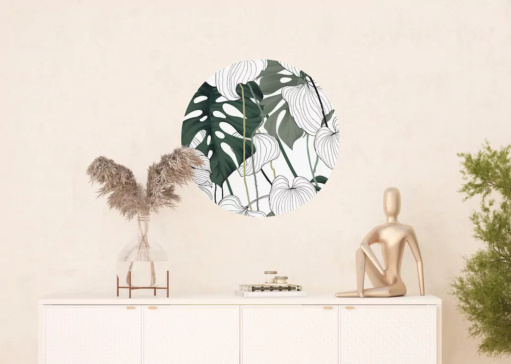 Samolepiaca fototapeta CR3223 Vector Leaves 70 x 70 cm