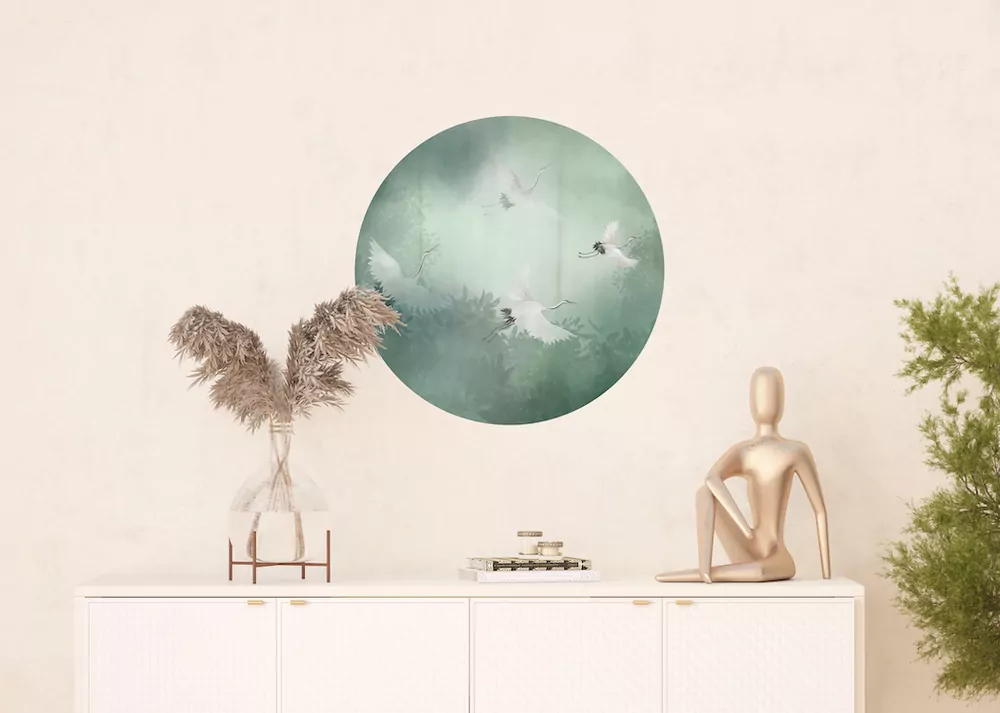 Samolepiaca fototapeta CR3232 Cranes 70 x 70 cm