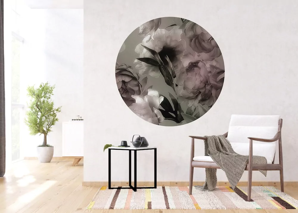 Samolepiaca fototapeta CR3320 Magic of Peonies 140 x 140 cm