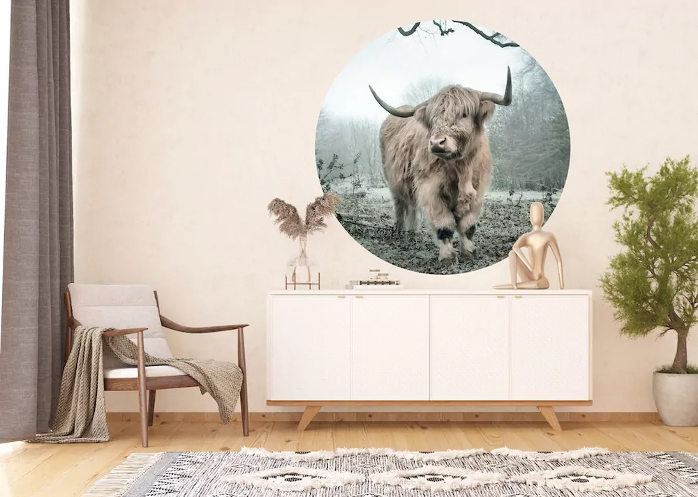 Samolepiaca fototapeta CR3329 Highlander 140 x 140 cm