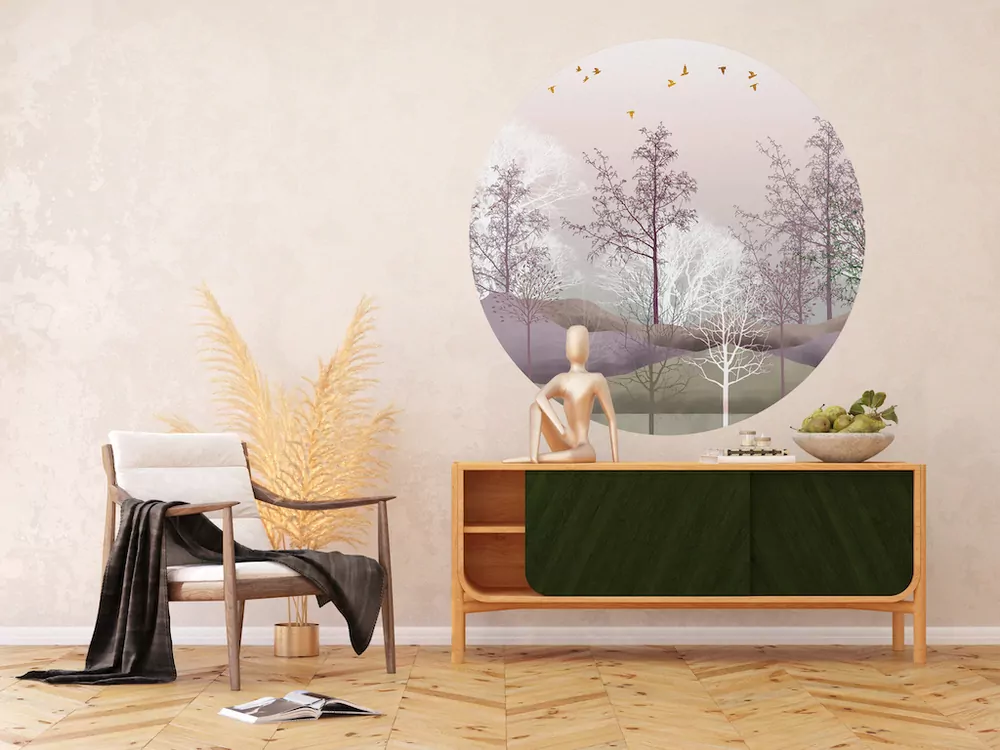 Samolepiaca fototapeta CR3333 Mystical Forest 140 x 140 cm