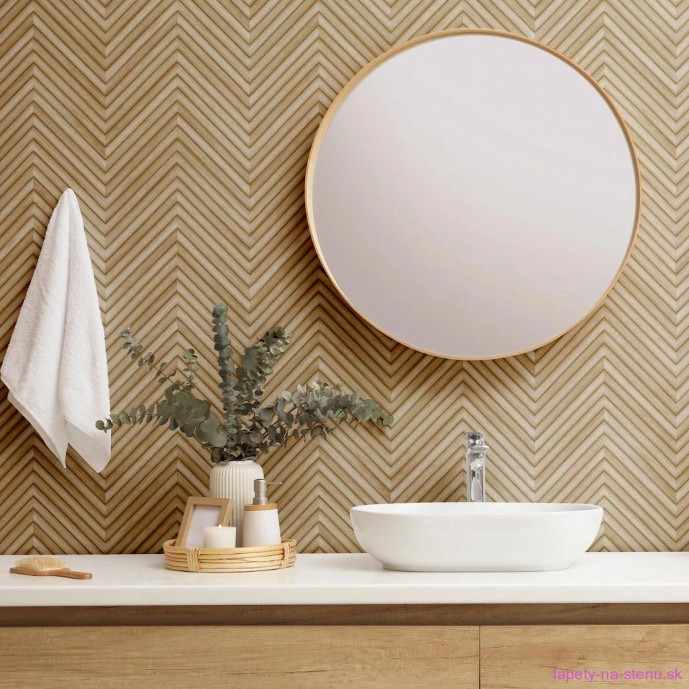 Marburg tapeta na stenu 33376 Travertino 0,53 x 10,05 m