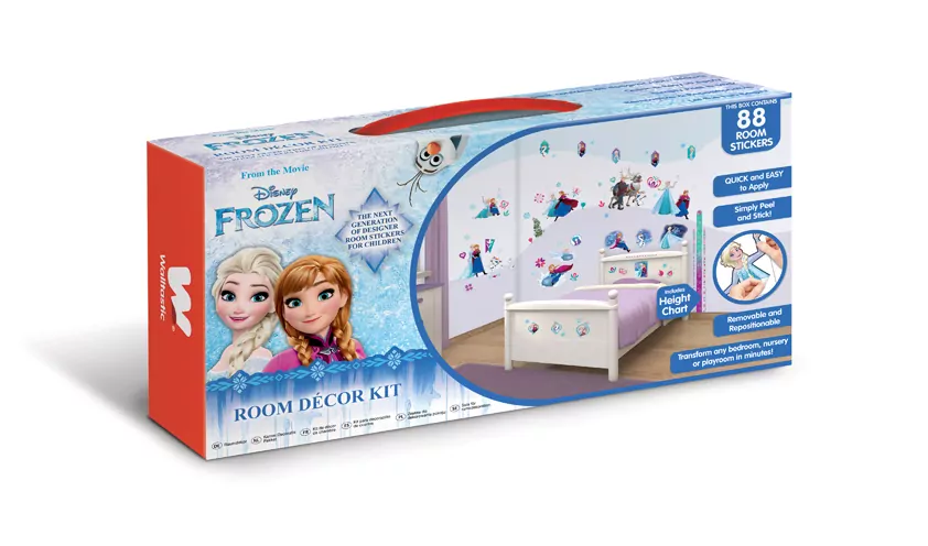 Walltastic samolepiace tetovačky Frozen 43916