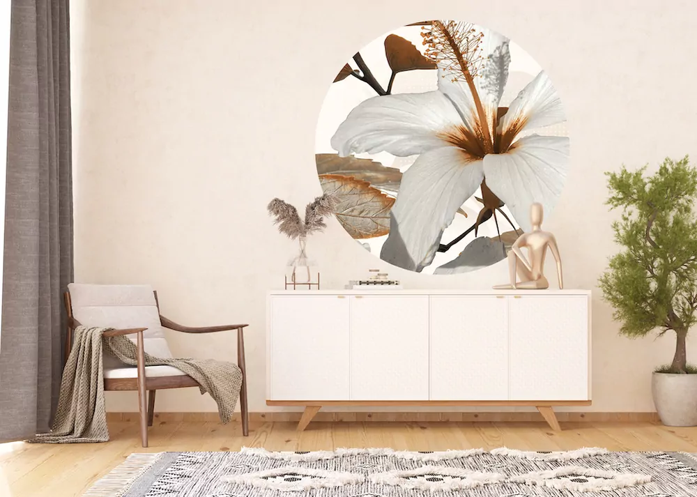 Samolepiaca fototapeta CR3317 Lily 140 x 140 cm