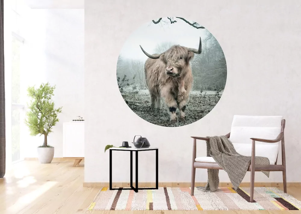 Samolepiaca fototapeta CR3329 Highlander 140 x 140 cm