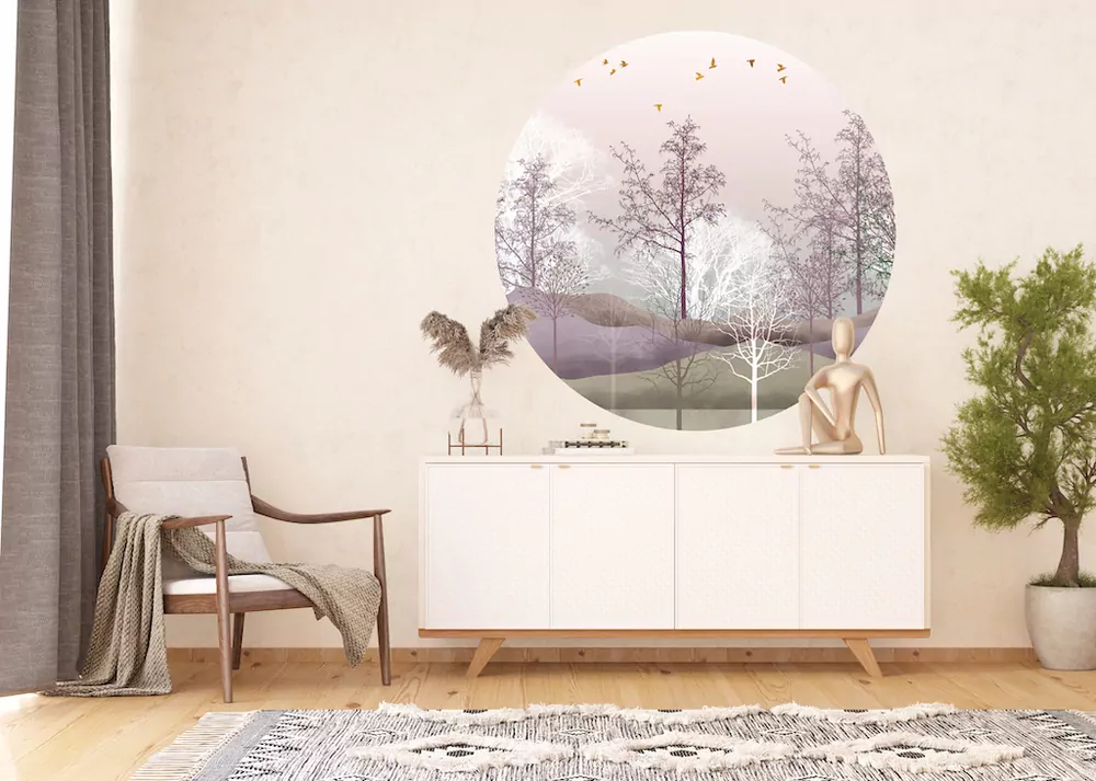 Samolepiaca fototapeta CR3333 Mystical Forest 140 x 140 cm