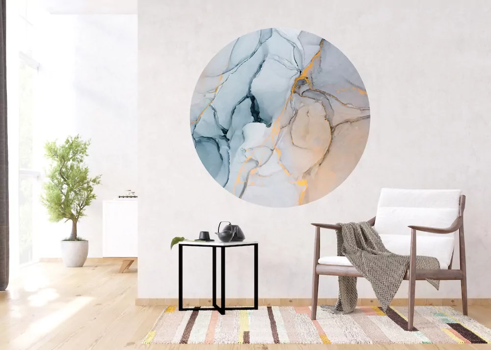 Samolepiaca fototapeta CR3311 Watercolor Stone 140 x 140 cm