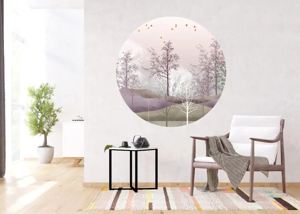 Samolepiaca fototapeta CR3333 Mystical Forest 140 x 140 cm