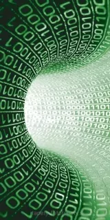 Fotoapeta na stenu Zelený matrix S-195