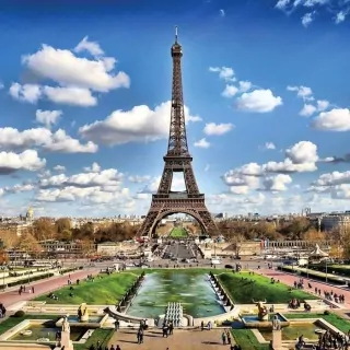 Vliesové fototapety Eiffel Tower L-103
