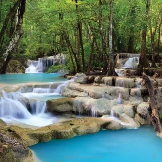 Vliesové fototapety Waterfalls L-129