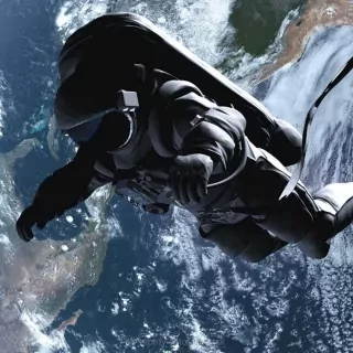 Vliesové fototapety Astronaut L-145