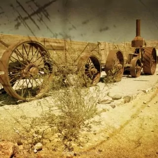 Vliesové fototapety Old Wagon L-150