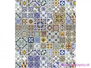 DIMEX fototapeta Portugalská mozaika MS-3-0275 - 225 x 250 cm