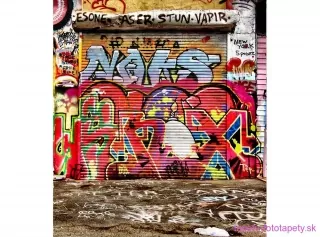 DIMEX fototapeta Grafity z ulice MS-3-0321 - 225 x 250 cm