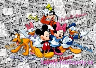 AG Design fototapeta FTD 2225 Mickey Mouse 360 x 254 cm