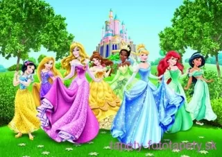 AG Design fototapeta FTD 2207 Princezny 360 x 254 cm
