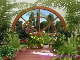 AG Design fototapeta FTS 0162 Winter Garden 360 x 254 cm