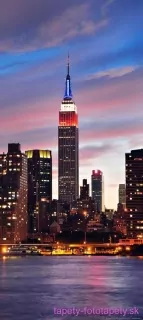 AG Design fototapeta FTN V 2887 N.Y. Sunset 90 x 202 cm