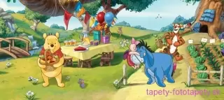 AG Design fototapeta FTDN H 5316 Winnie the Pooh 202 x 90 cm