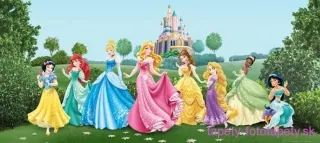 AG Design fototapeta FTDN H 5325 Princesses 202 x 90 cm