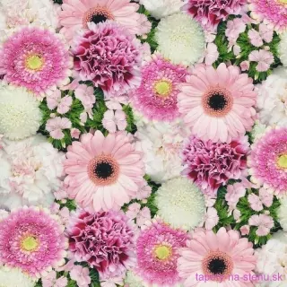 Patifix fólie 15-6225 Kvety 45 cm x 15 m