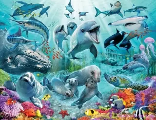 Walltastic fototapeta Under the Sea 304,8 x 243,8 cm