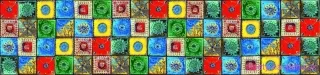 Fototapeta Dimex Lisboa Tiles KI260-107 | 260 x 60 cm