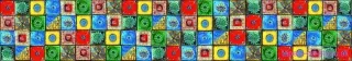 Fototapeta Dimex Lisboa Tiles KI350-107 | 350 x 60 cm
