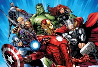 AG Design fototapeta FTDN M 5275 Avengers 160 x 110 cm
