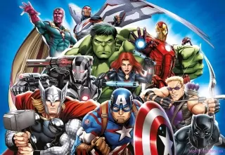 AG Design fototapeta FTDN M 5279 Avengers 160 x 110 cm